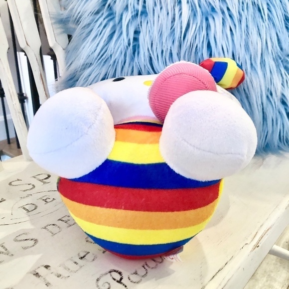 Hello Kitty, Rainbow, Cupcake, 2011, Ty, Beanie Buddy Plush, Very Nice Condition - Picture 7 of 13